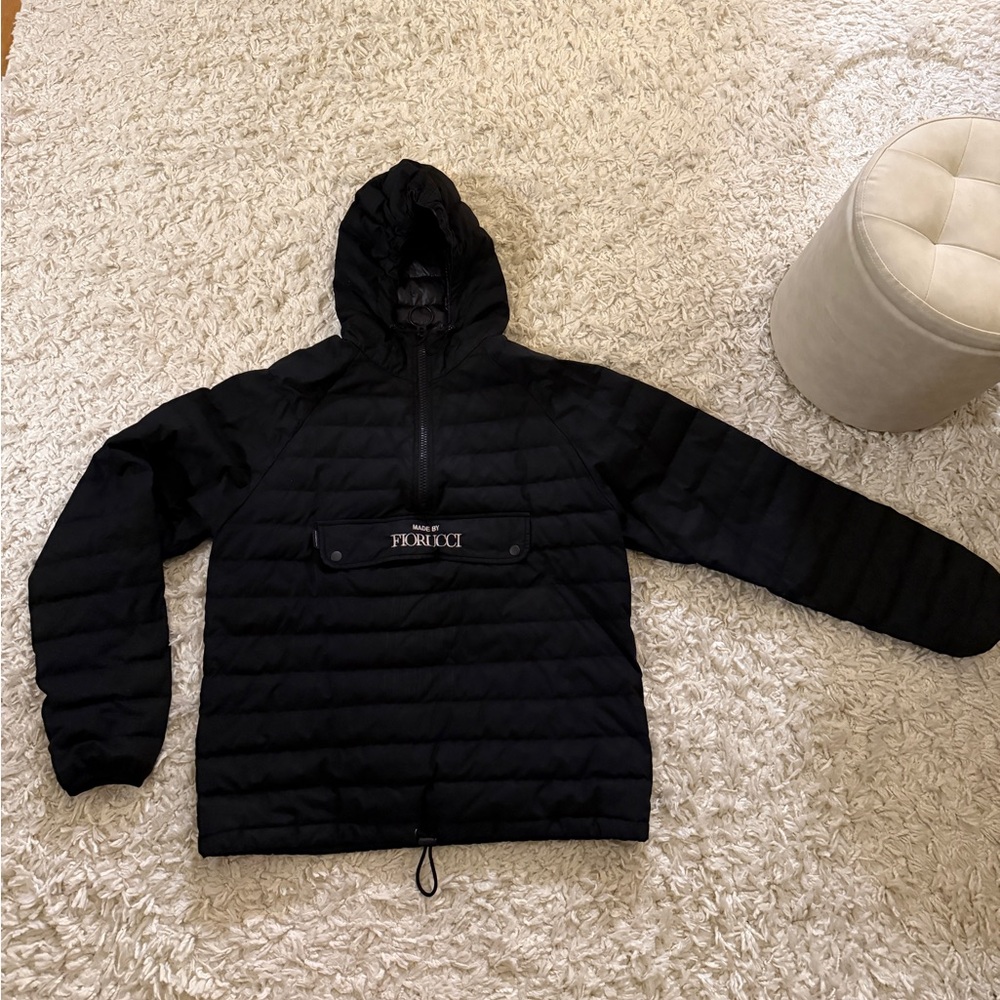 Black Quarter Zip Jacket by Fiorucci